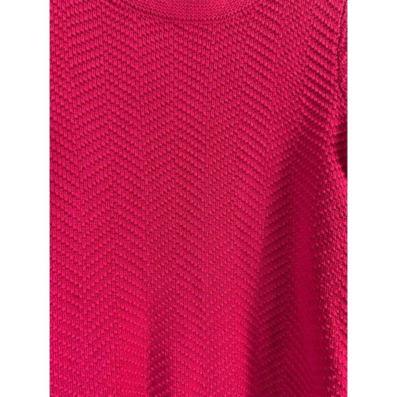 Old Navy Women's Fuchsia Ribbed Sweater - Picture 5 of 8